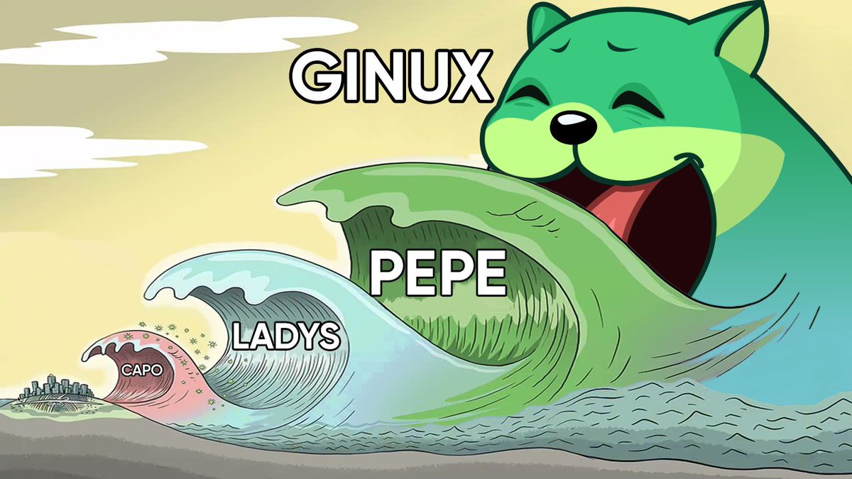 🧨 Hey Hey $GINUX gang🔫 

Are u ready for $GINUX #airdrop?!

All you need is to:
💚 Like &amp; QRT this tweet 
💚 Tweet why $GINUX is the best #meme coin 
💲Prize pool: $1,000 #Ginux

🏆In 72 h, <a href="/GreenShibaCoin/">Ginux</a> will choose the winners!

$PEPE $LADYS $CAPO #Memecoinseason2023