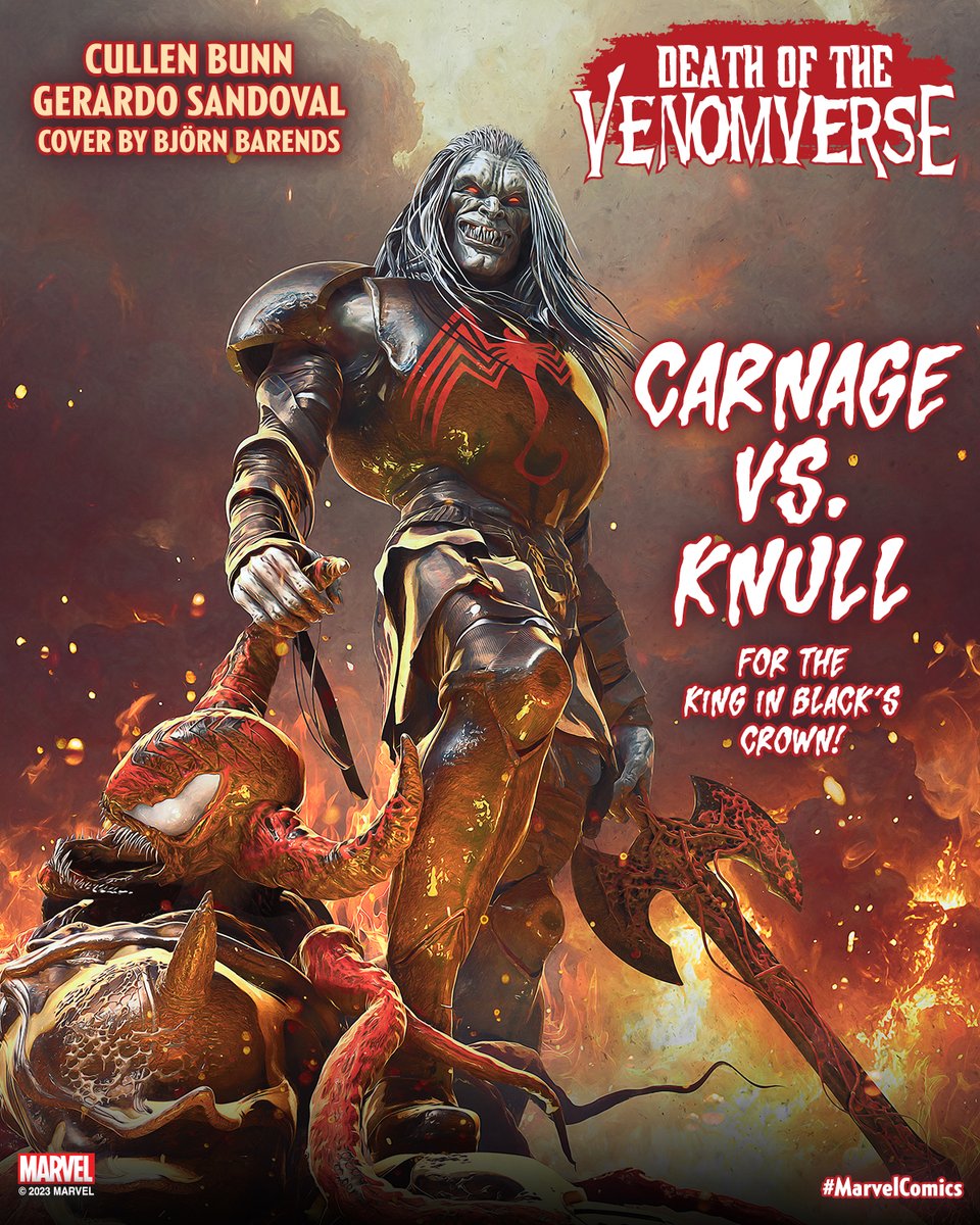 TheVenomSite on Twitter "RT Marvel It's Carnage vs. Knull for the