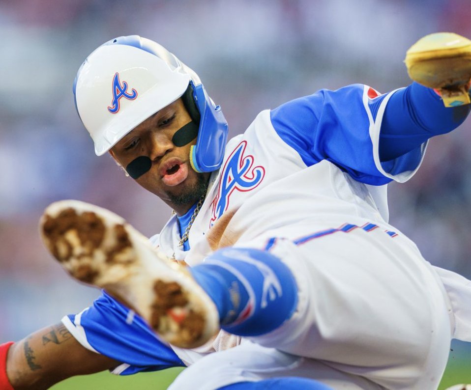 MLB_Math's tweet image. May 15 OVOA standings: 

1. Ronald Acuña Jr.: 63.759
2. Brent Rooker: 54.636
3. Yandy Díaz: 45.27
4. Randy Arozarena: 36.675
5. Paul Goldschmidt: 36.51
6. Juan Soto: 34.262
7. Sean Murphy: 33.578
8. Will Smith: 31.85
9. Marcus Semien: 31.635
10. Jonah Heim: 31.029