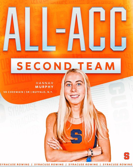 CuseWRowing's tweet photo. Congratulations to our 2023 All-ACC honorees: Annika Maxson, Kamile Kralikaite and Hannah Murphy🍊💪
#ACCROW https://t.co/KWVymEiarE