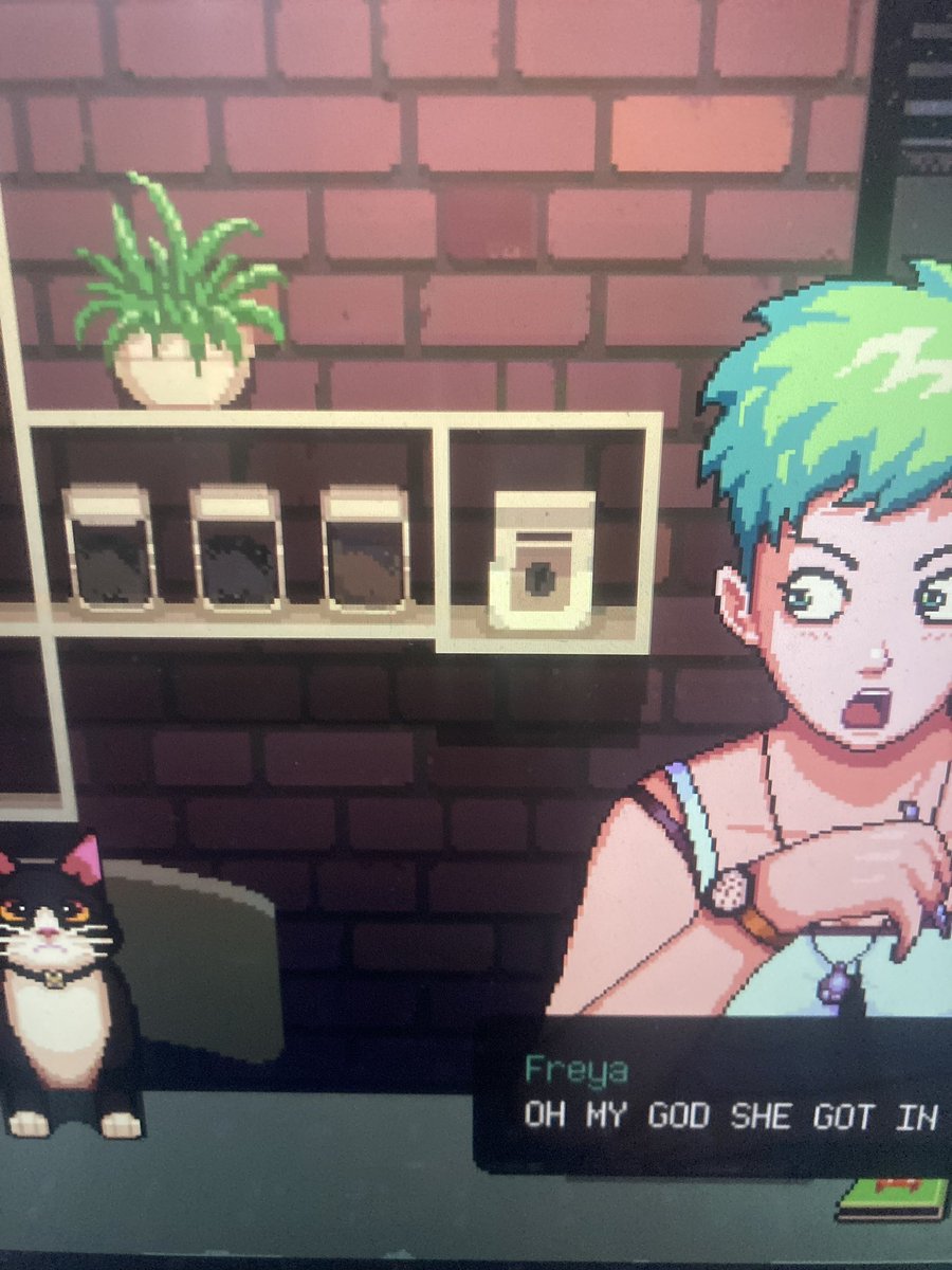 AmazingShipper's tweet image. I have had a headache all day but I did get to day 3 on coffee talk so, success!!