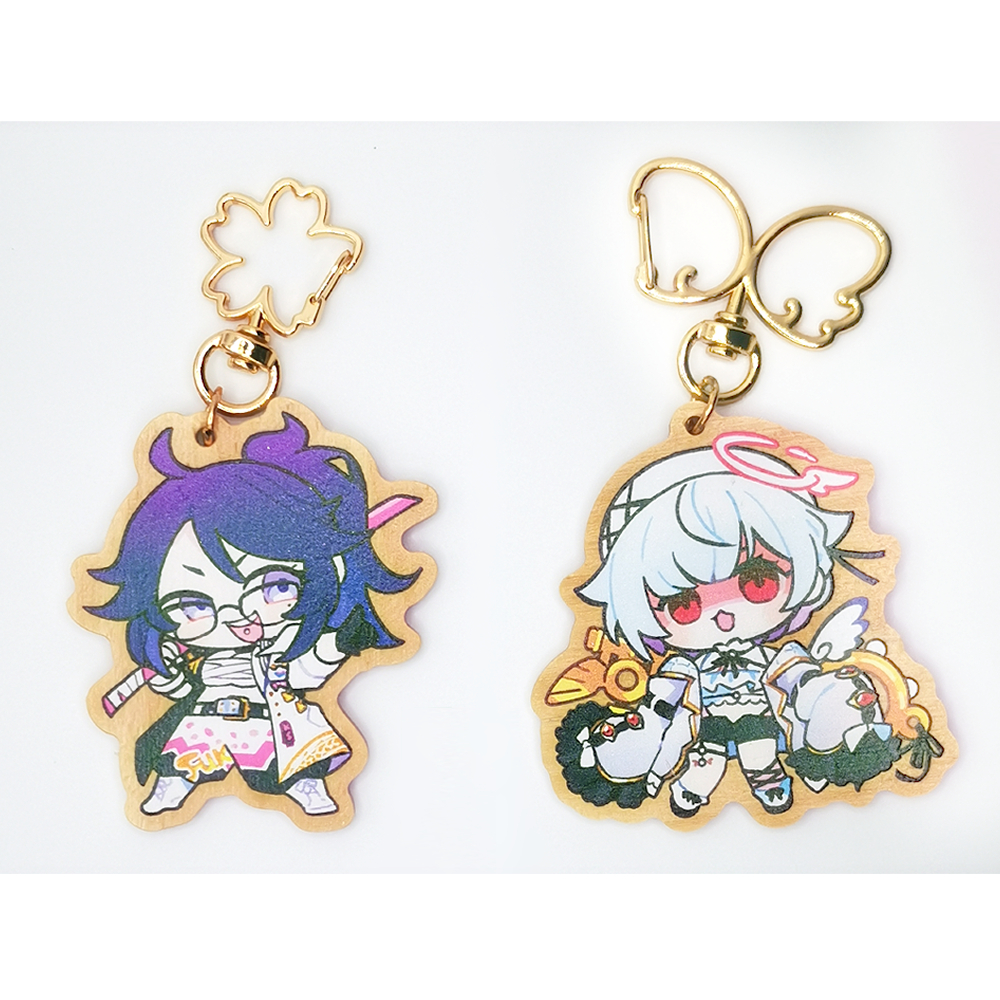 「VSh*joJP wooden charms.... I added kson 」|jw/tribのイラスト