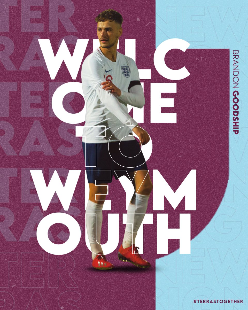 theterras's tweet image. We are delighted to announce the signing of Brandon Goodship, the attacker joins us ahead of the 23/24 season and becomes the club's 3rd signing of the day.

#terrastogether
