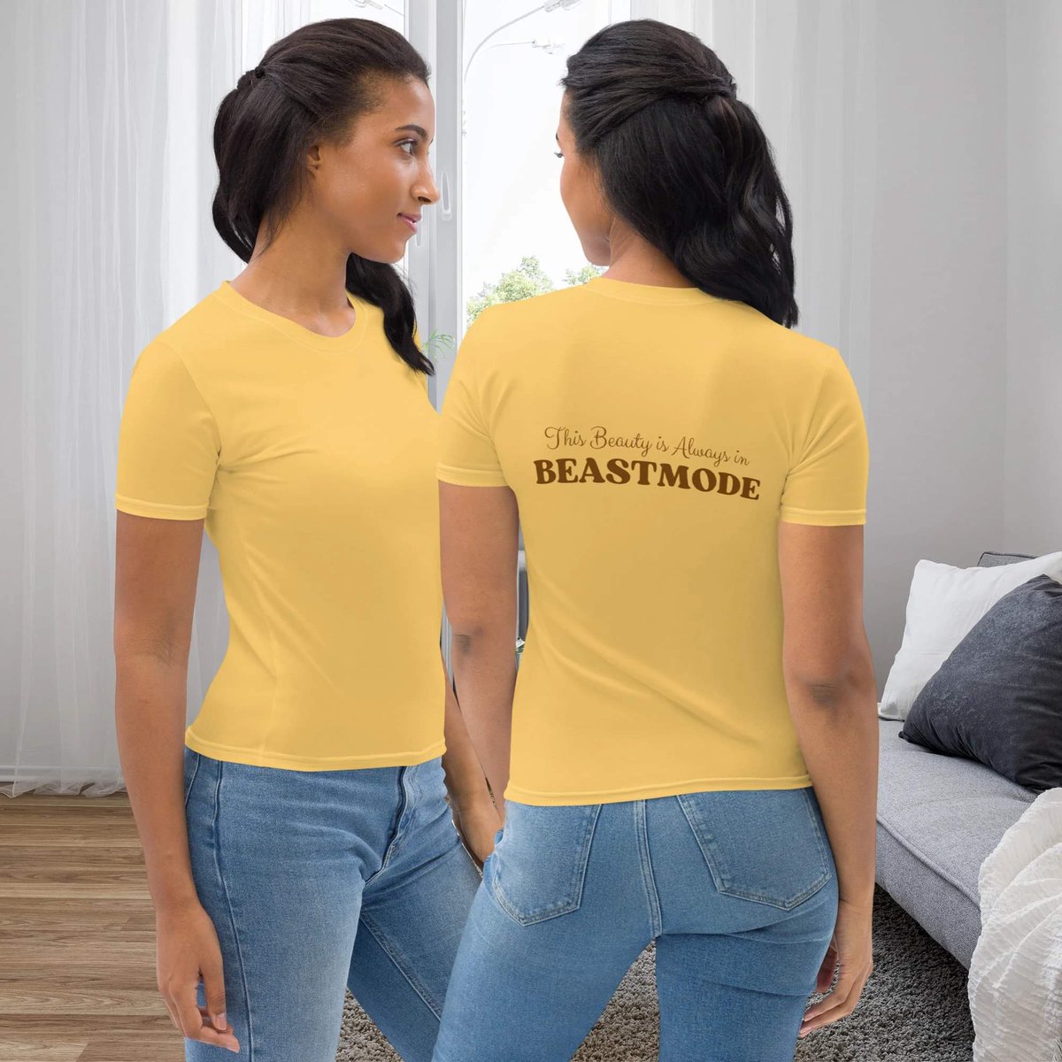 CaNicoByDesign's tweet image. "This Beauty is Always in Beastmode t-shirt" is the perfect shirt for the stylish and strong woman.etsy.me/3Mt6zd2 #tshirt #regularfit #multiplesizes #crewneck #graphictee #shirtwithquote #quotedshirt #loungewear #cutestreetwear
