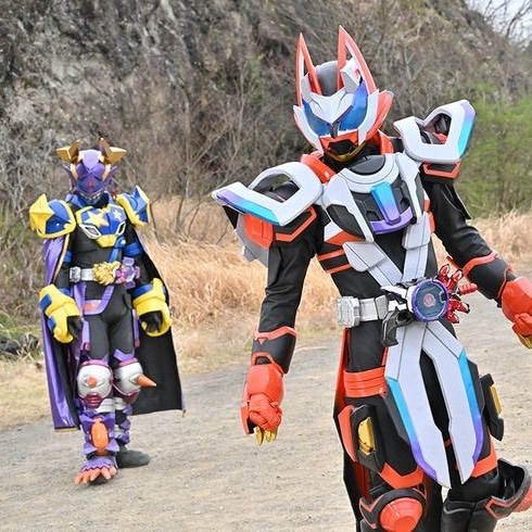 AlbertC97408719's tweet photo. Kamen Rider Geats (Laser Boost) &amp; Kamen Rider Buffa (Fever Monster Zombie: Jyama Shin) ~ Kamen Rider Geats

#kamenridergeatslaserboost #geatslaserboost #laserboost #laserraiseriser #boostmark2raisebuckle #kamenriderbuffafevermonsterzombiejyamashin https://t.co/CuQdH4pjnT