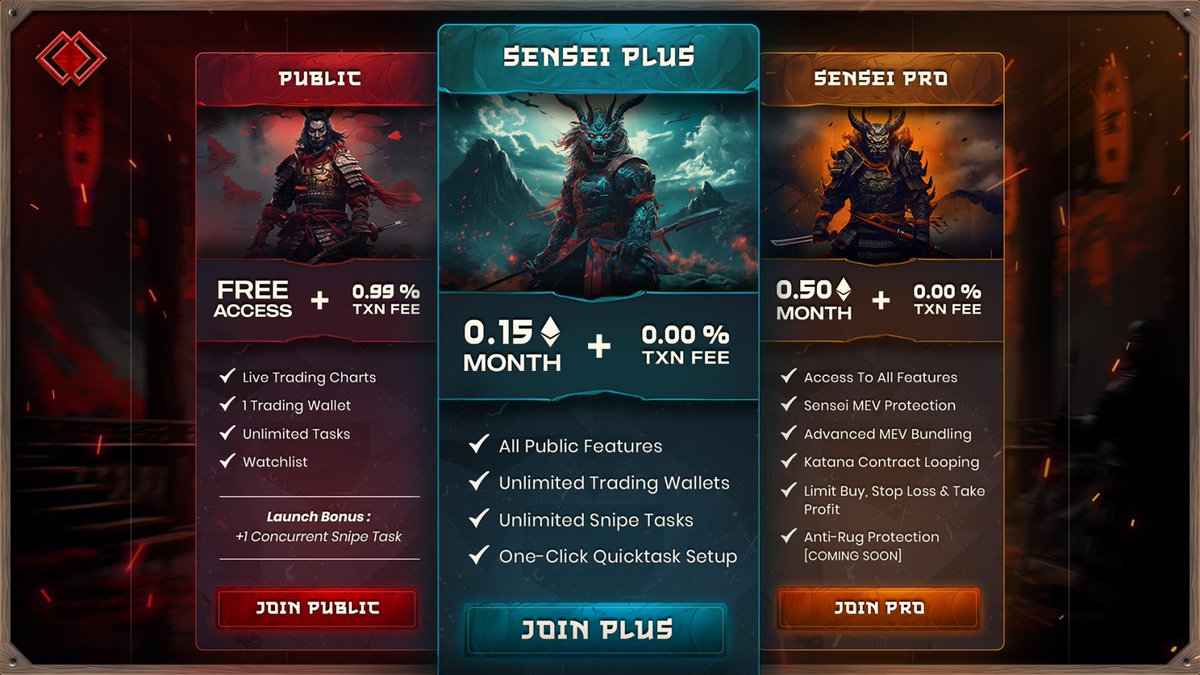 🪙T-8 hours  

Exclusive access codes🎟may be won by interacting with any of our tweets... 👀

Post screenshot proof in our discord: discord.gg/nftsensei