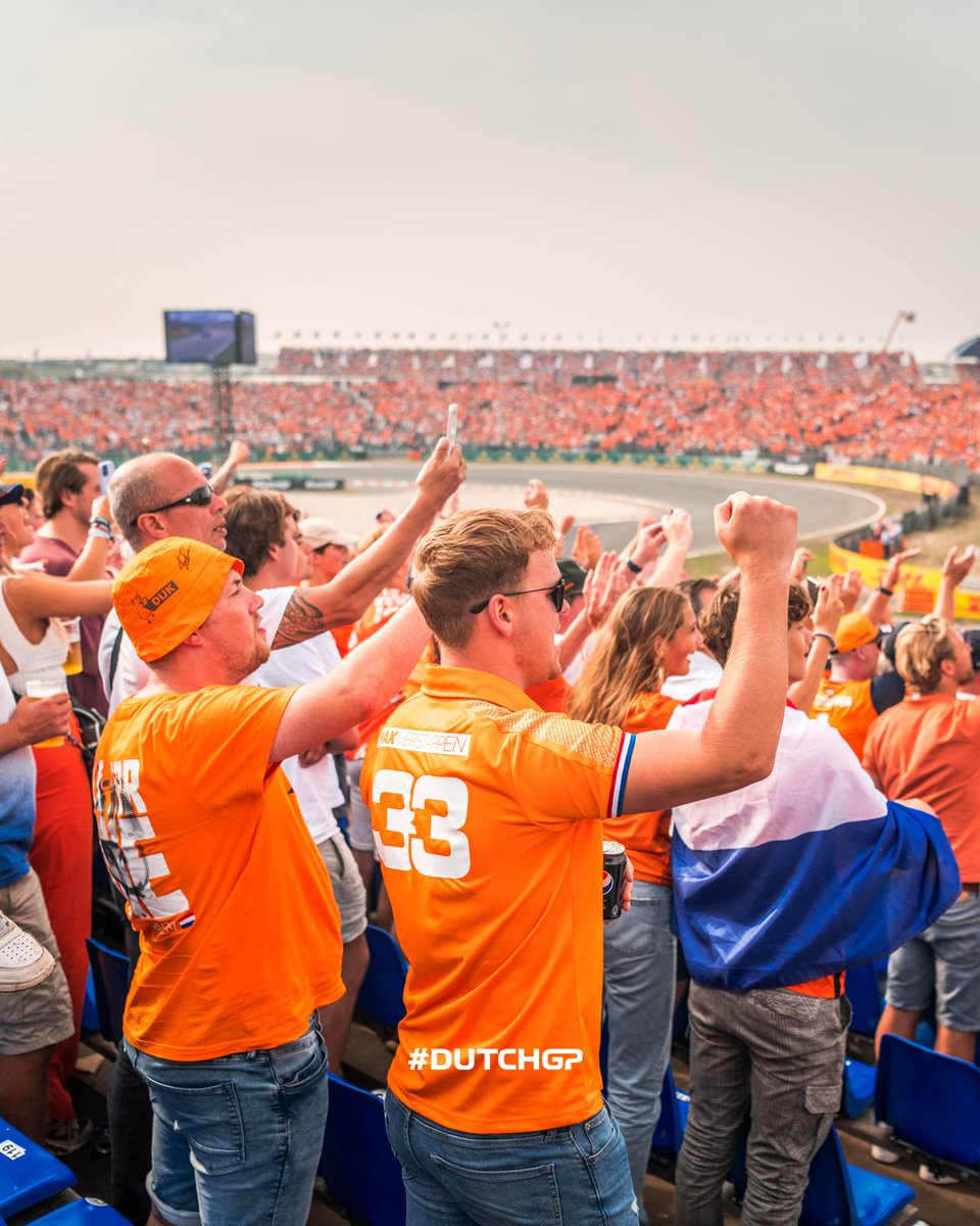 Our fans aren't just fans.. They are part of the #DutchGP family! 🧡

#WorldFamilyDay #Formula1 #F1