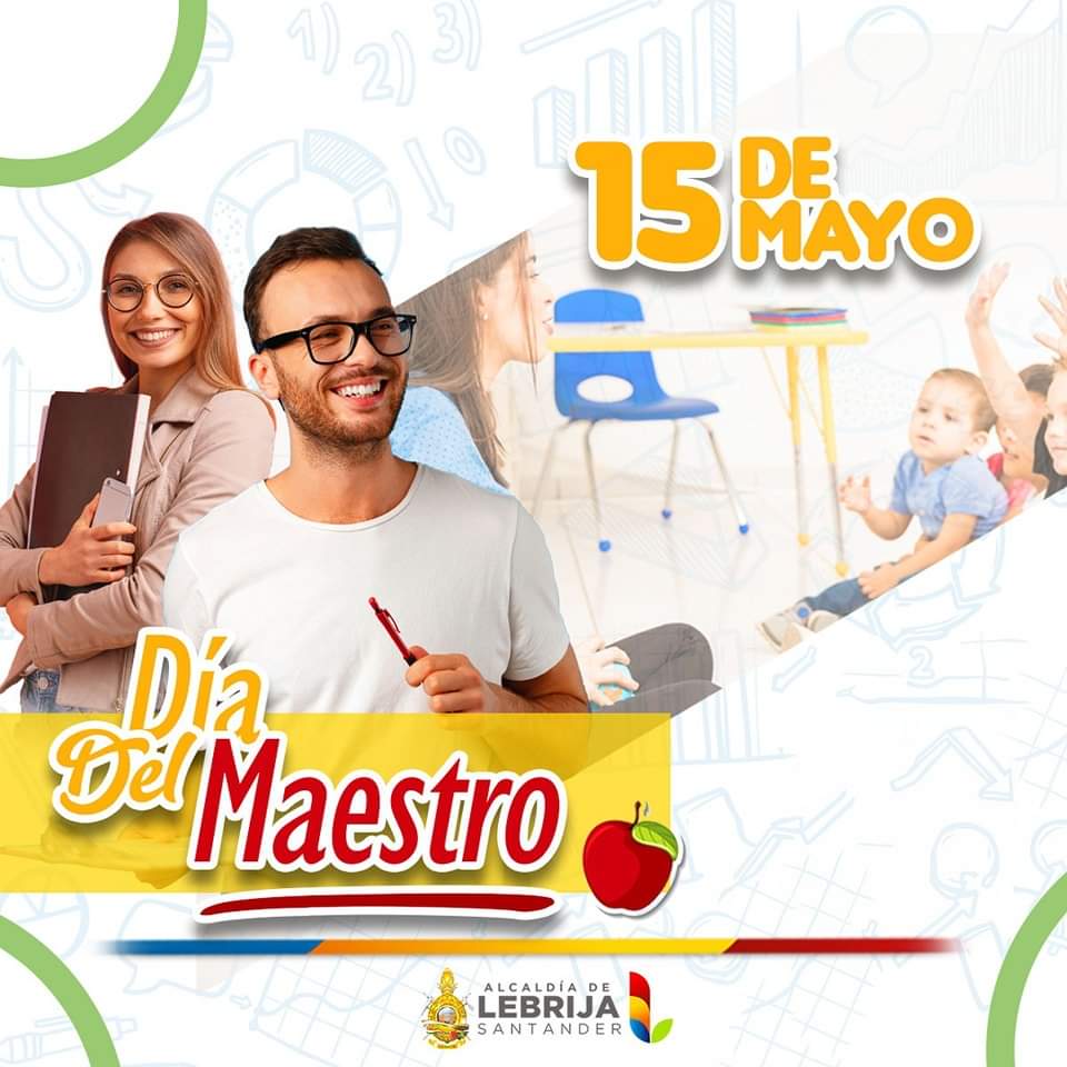 Feliz día a todos los maestros de Colombia. 📒📚
#DiaDelMaestro