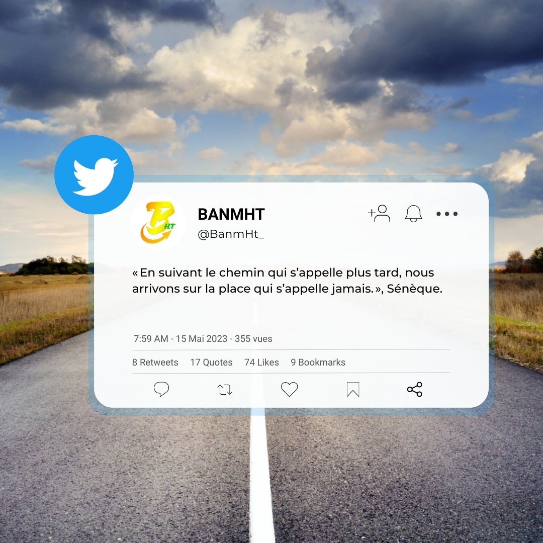 BanmHt_'s tweet photo. L'instant présent c'est le meilleur moment, saisissez-le. Rendez nous visite sur https://t.co/SVr3GJseGx https://t.co/slN0li3r7z