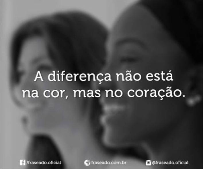 Em ESSÊNCIA SOMOS TODOS IGUAIS, nas aparências é que somos diferentes, mas...

AS APARÊNCIAS ENGANAM!