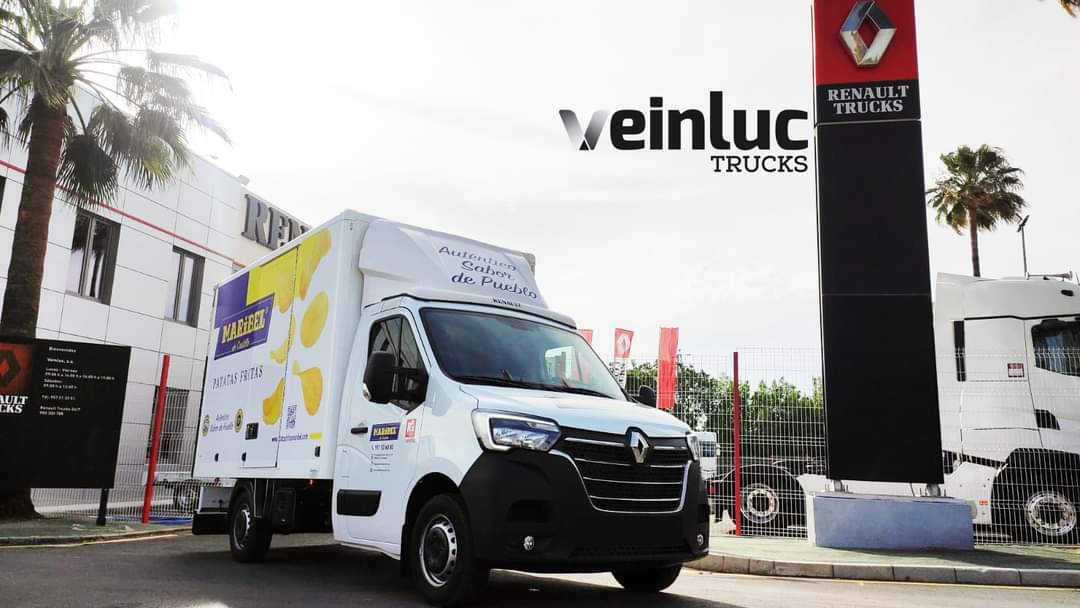 VEINLUC's tweet photo. ð ð
œðð
Žð
ð
° ð
Žð
œððð
Žð
¶ð
°ð
#Bonita #Renault #Master #Fwd #3t5 #L2 que Patatas Maribel adquiere para la renovación de su flota ð
Confiando siempre en #Veinluc y Renault Trucks España para el progreso de su negocio ð¯
Estando en familia y siempre agradecidos â€ïž https://t.co/8H21Mlghx6