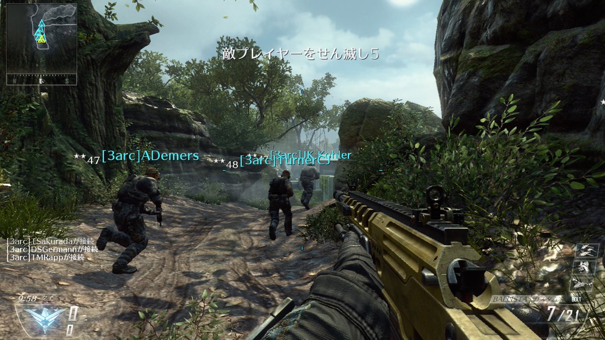 Bullpeko's tweet image. bot戦でもおもろいわ。 #CODbo2 #xbox