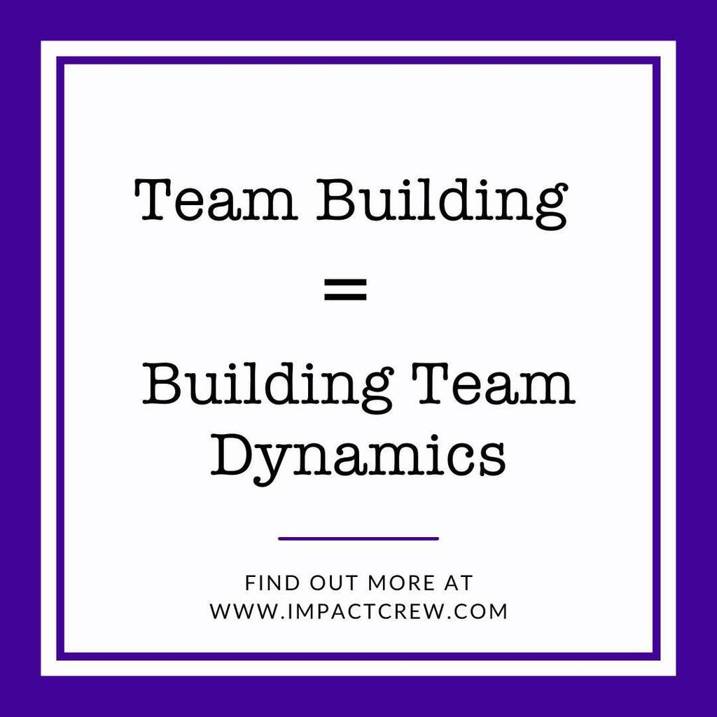 A strong and united crew takes a great deal of investment, both in time and energy. If you’ve ever worked with the dream team, you know that the effort is more than worth it!

Team building is an important way to build team dynamics, which you can read more about in our “Cre…