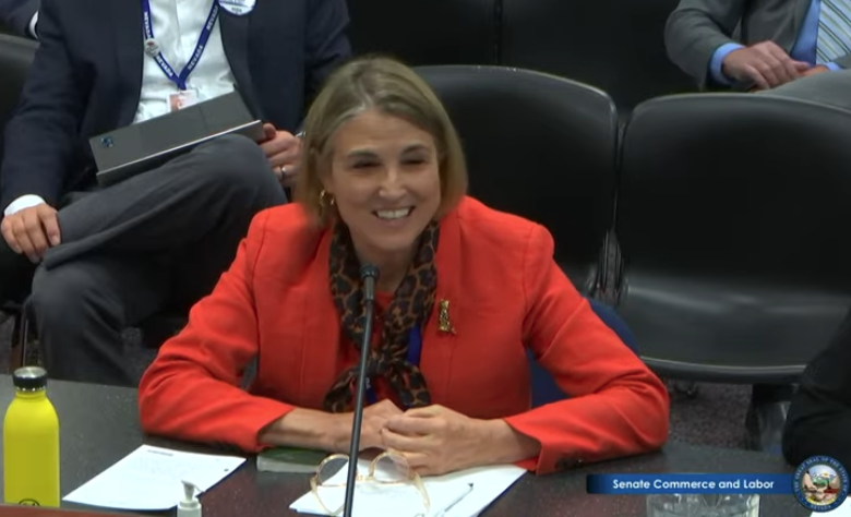 BattleBornProg's tweet photo. Thank you @LGKateMarshall for sharing your story with us about how the prices of prescription drugs affected you, the hardships that you went through, and why we need #AB250 here in Nevada #NVLeg https://t.co/dxG83XpHVC