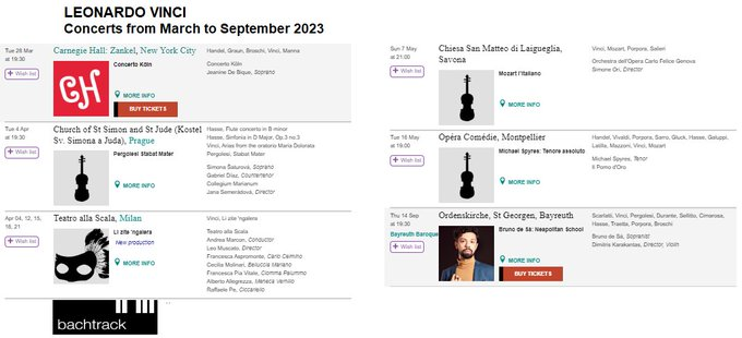 MozartCircle's tweet photo. #LVinci 

#2Concerts
from May to September 2023! #ff

@carnegiehall
@bay_staatsoper
@bachtrack https://t.co/aZVfgeaXHy