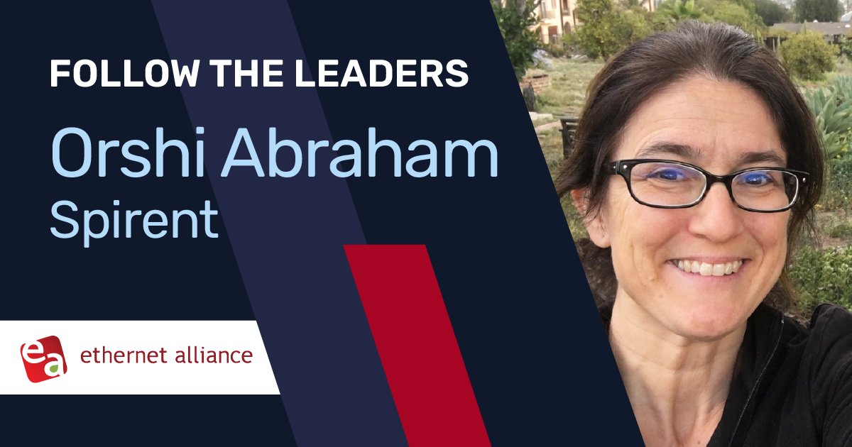 EthernetAllianc's tweet photo. What does #storytelling have to do with #Ethernet? Everything, as this #FollowTheLeaders Q&amp;A with @EthernetAllianc #Marketing Committee Chair, @OrshiAbraham of @Spirent, illustrates. Telling Ethernet's story is vital to its continued growth and evolution: https://t.co/w6poxlHkce https://t.co/aIZ4VPDp2M