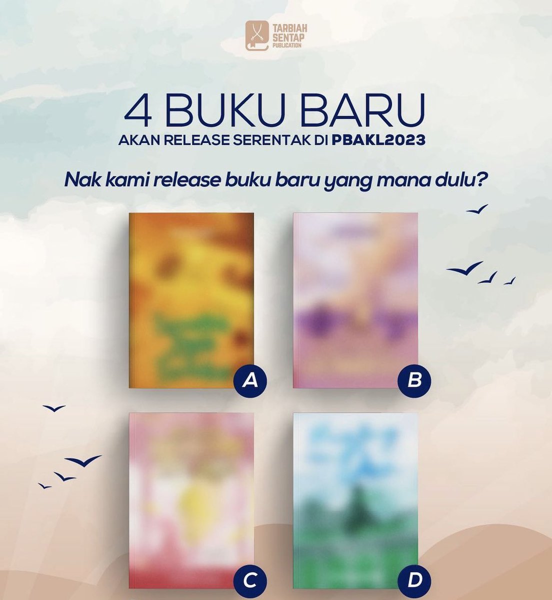 sajidareads's tweet photo. Habislah. Tarbiah Sentap dah start teaser buku-buku baru untuk PBAKL. 😰😂😍 Ada 4 buku baru katanya. 

Ni yang baru reveal. Auto masuk wishlist! 🙌🏻 https://t.co/HXQTqEju6c