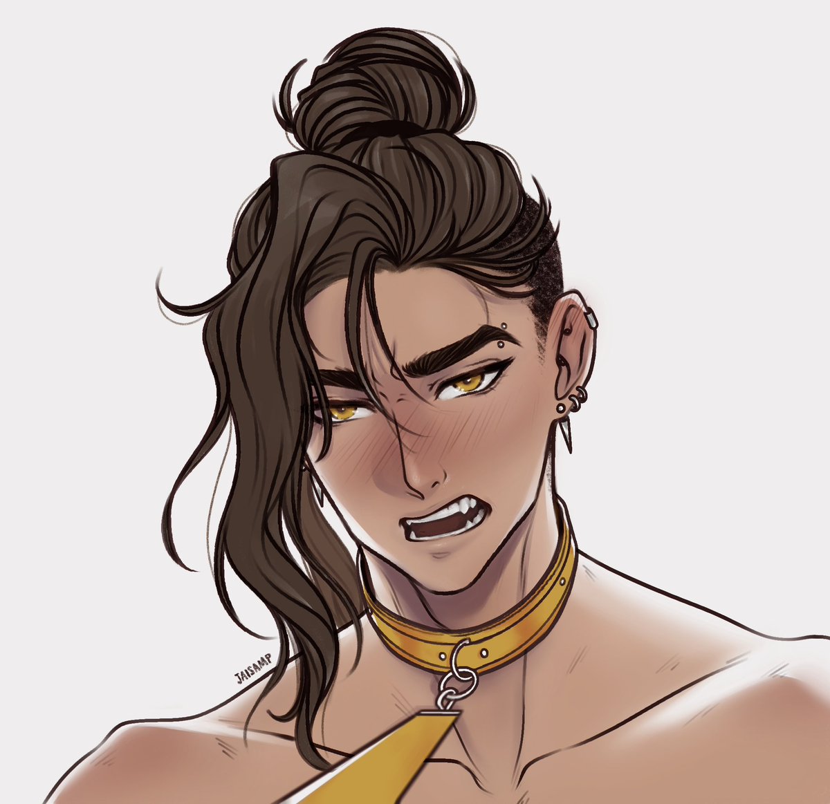 Trying to work through a bit of an art block; kind of matching #MuQing to that #FengXin from earlier but MQ doesn’t look modern at all. What is consistency. #tgcf #fengqing