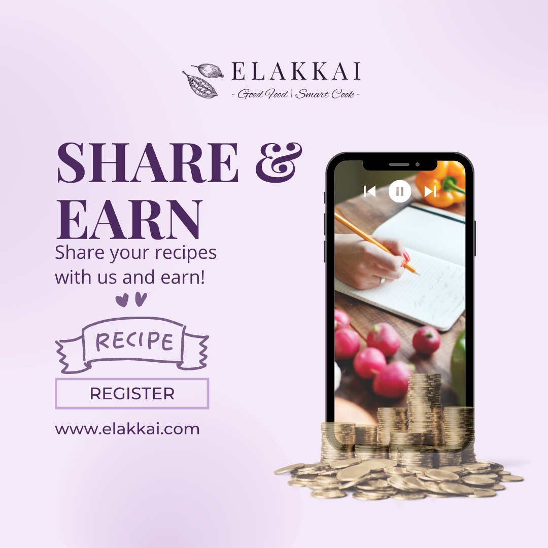 Cooking enthusiasts, here's your chance to showcase your culinary skills! Share your recipes with us and earn rewards for each one that gets featured.

#recipecontest #cookingcontest #shareyourrecipes #foodbloggers #homecooks #culinaryskills #foodiecommunity #cookingenthusiast