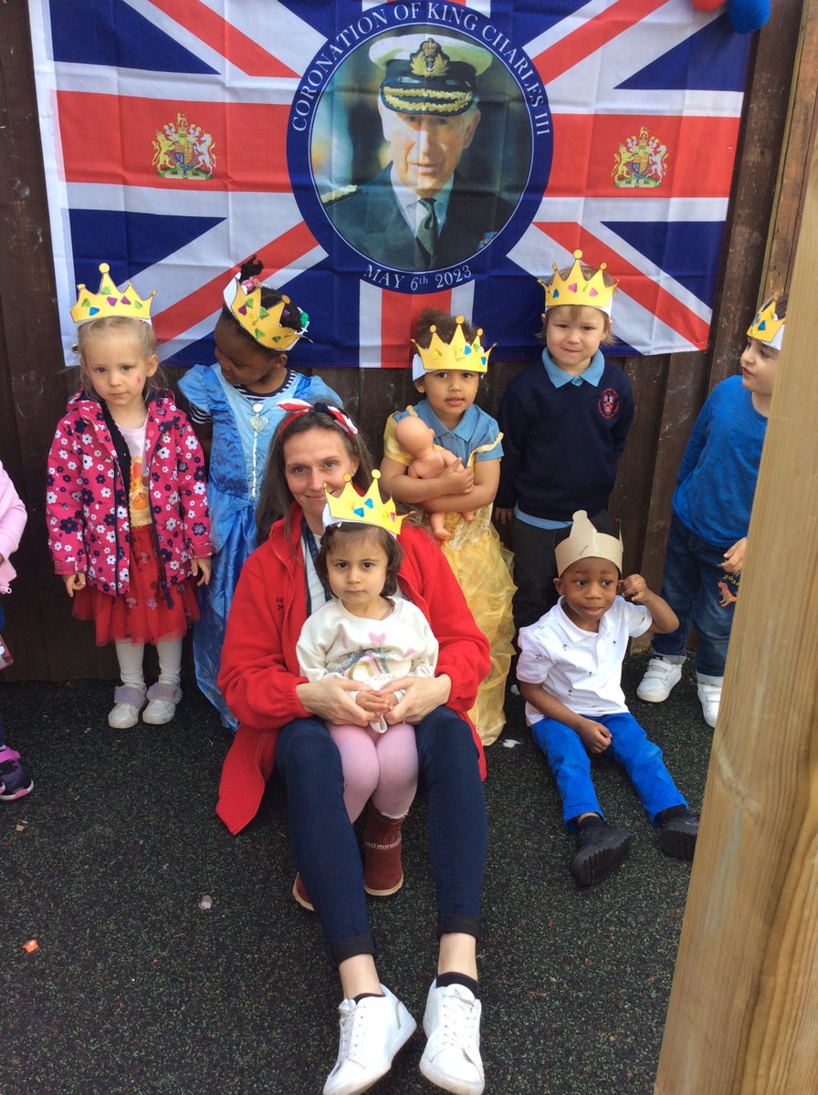 Off to the party!
#Coronation Day was a busy day in Early Years here are a few photos of Cubs before they headed up to Nursery for the Coronation of King Charles III