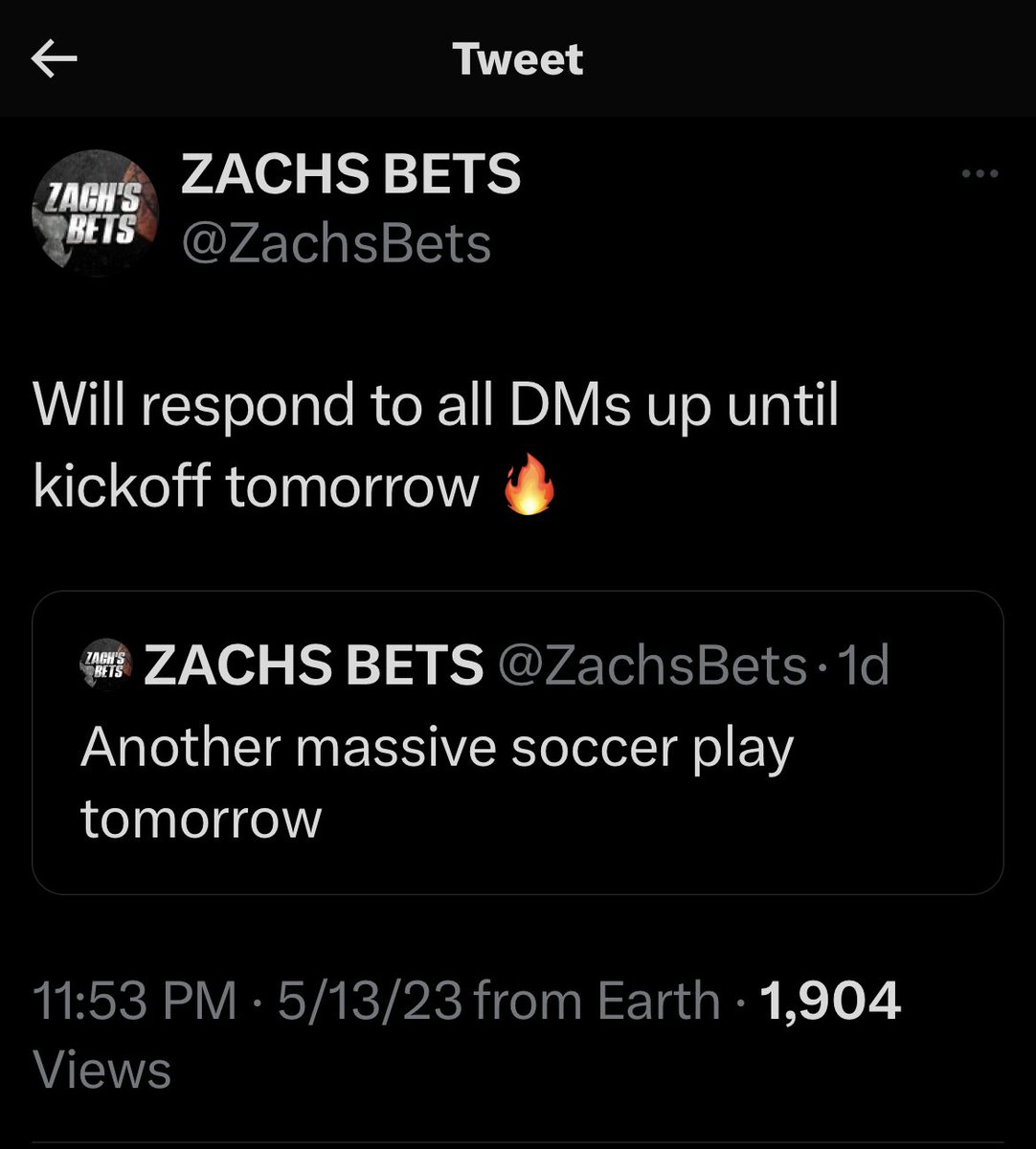 Rick_Kuhn_BC's tweet photo. NO RECAP WHATSOEVER FROM @zachsbets, THATS HOW YOU KNOW IT LOST.  #ZachTheHack https://t.co/C3jBCxyLgo