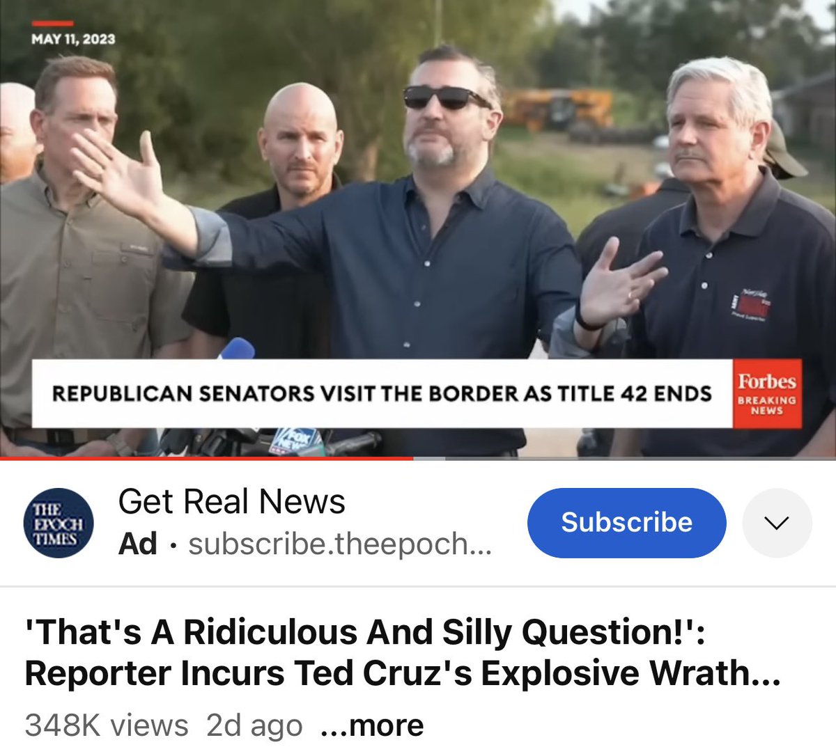 SugarSkullsJK's tweet image. Cruz owns this reporter who tells border invasion lies: #borderintegrity 

youtu.be/e0ky7bGgVKk