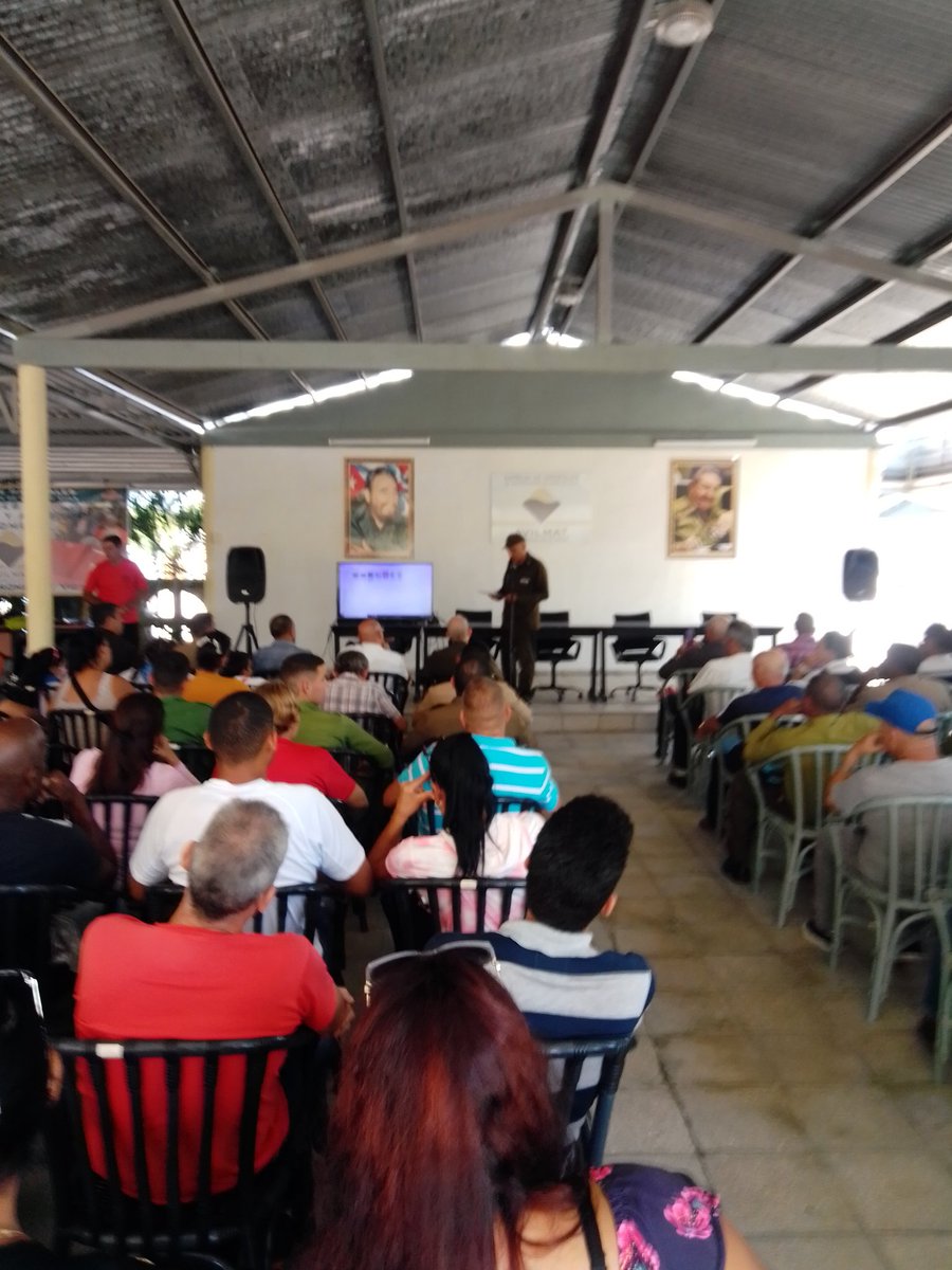 ClaroAvilmat's tweet photo. Efectuado acto de apertura de la 57  Semana Nacional Contra Incendio en la Empresa de Materiales de Construccion de Ciego de Ávila.
#Avilmat 
#CubaPorLaVida 
@Emp_Avilmat 
@PaulinoPrezVie1 https://t.co/5paRHixFrm