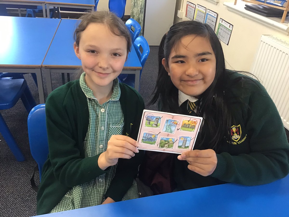 sjvblackpool's tweet photo. We had lots of fun in ‘Around the World’ club learning all about Famous Landmarks! #SJVGeography https://t.co/cncwtKS2HZ