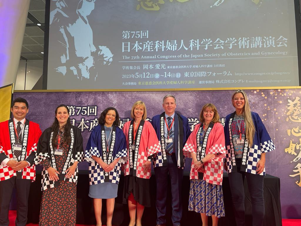 brenda_narice's tweet photo. Can't thank enough @RCObsGyn and @Dr_Yoz for an amazing cultural exchange at #jsog Tokyo 2023! Very fortunate to have been part of the @RCObsGyn delegation and talked about hypertensive disorders in pregnancy ありがとうござ 楽しかった👌 https://t.co/sn1ja9qCP2