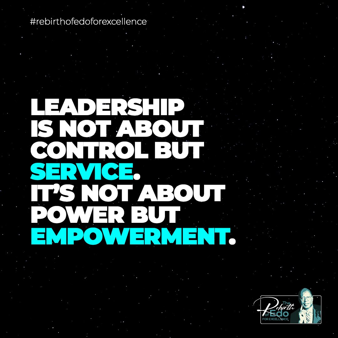 Prof_Osunbor's tweet photo. My life has always been and will always be about SERVICE and EMPOWERMENT.

#RebirthOfEdoForExcellence
#Edo2024 https://t.co/YdT4MwOlV2