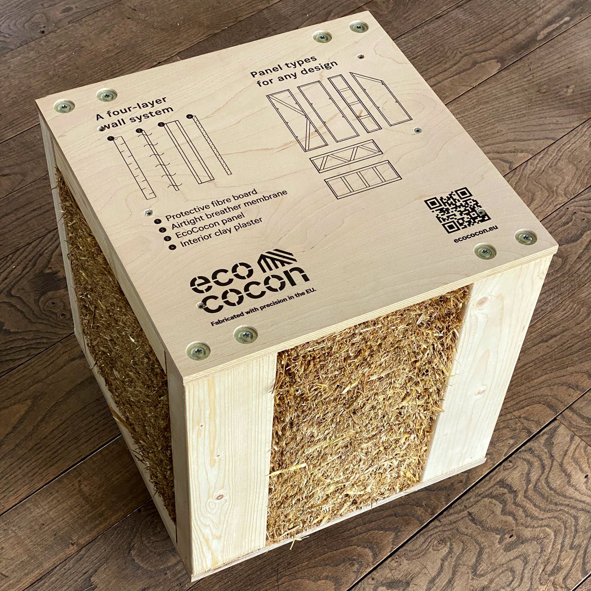 New @Ecococon samples look 👌

#Biobased #construction 🌱