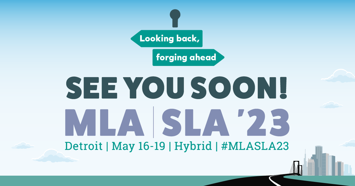 MedLibAssn's tweet image. Safe travels to everyone heading to Detroit for #MLASLA23!

What are you looking forward to the most?

#medlibs