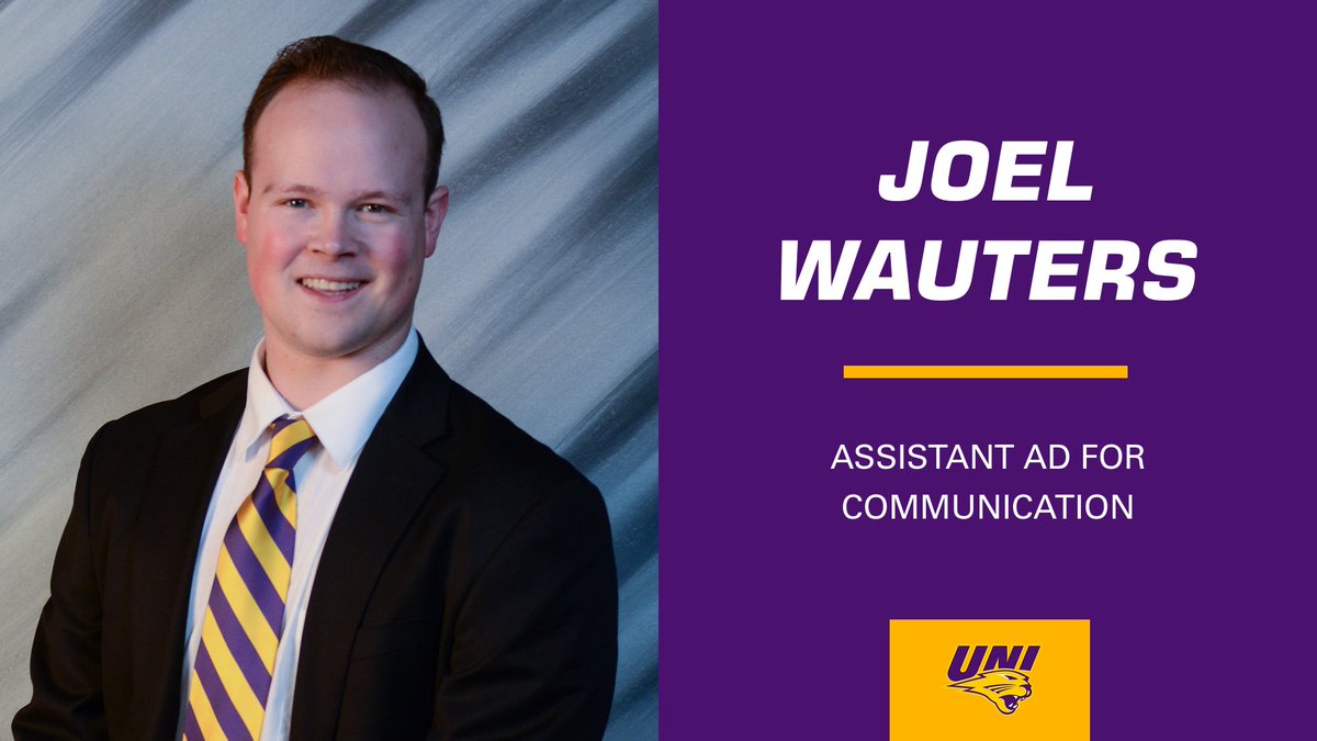 Wauters, a 2018 UNI graduate and four-year veteran of college sports information, named Assistant Athletic Director for Communications.

📰 unipanthers.com/news/2023/5/15…

#EverLoyal