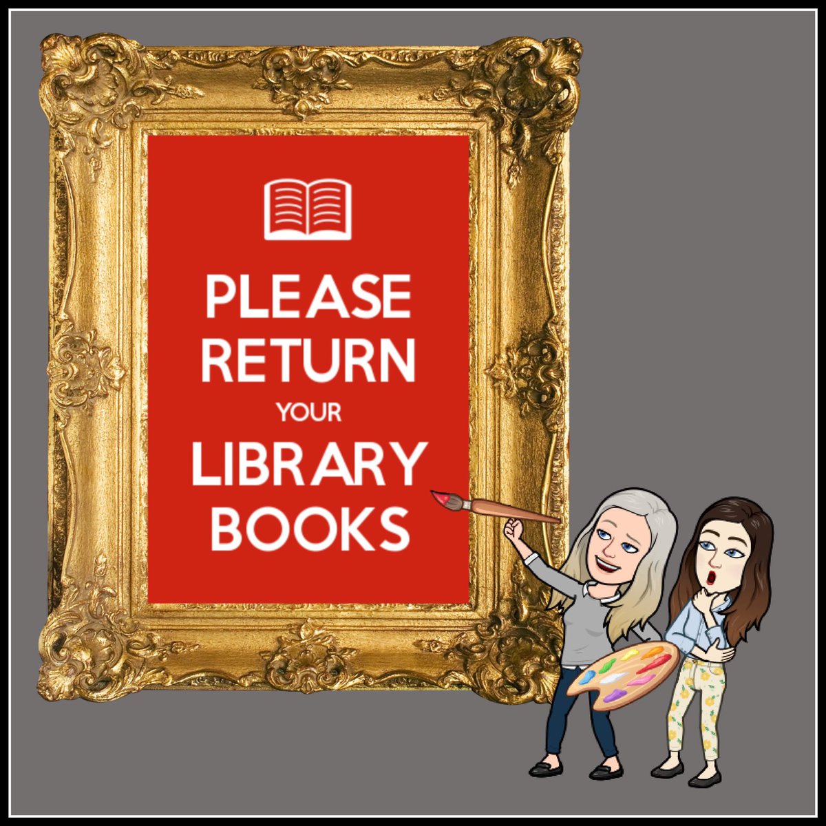 Remember, Blue Devils ... ALL library books are due for the year this Friday, May 19th!