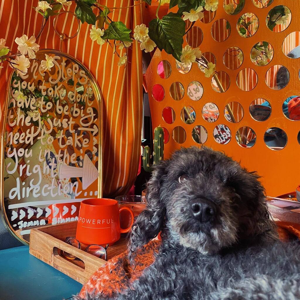 I spent a lovely afternoon yesterday drawing and napping in the van with Thor, who never misses a chance to spend time in our old home from home. With the rain pattering outside, the birds singing and smell of freshly cut grass wafting through the doors … instagr.am/p/CsRI9MjoTVi/