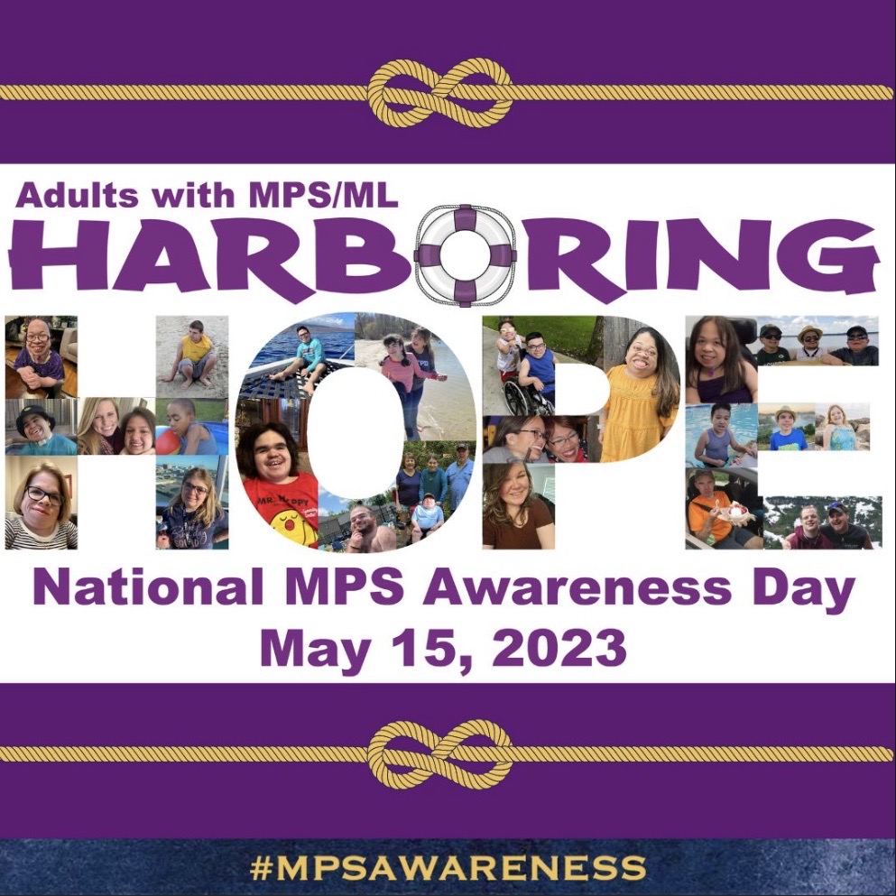 SPECIAL RELEASE COMING AT 12:00 p.m. EDT! #MPSAwareness Day 15: Are you wearing purple today? 📷 We hope so! Thank you to our MPS/ML families that submitted photos for our 15 days of awareness. Sharing your smiles & your hearts is what International MPS Awareness Day is about