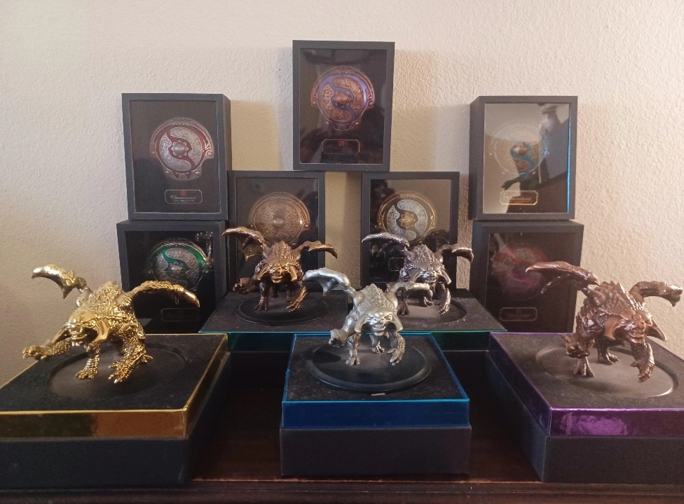 Now that's a really nice collection of trophies!
