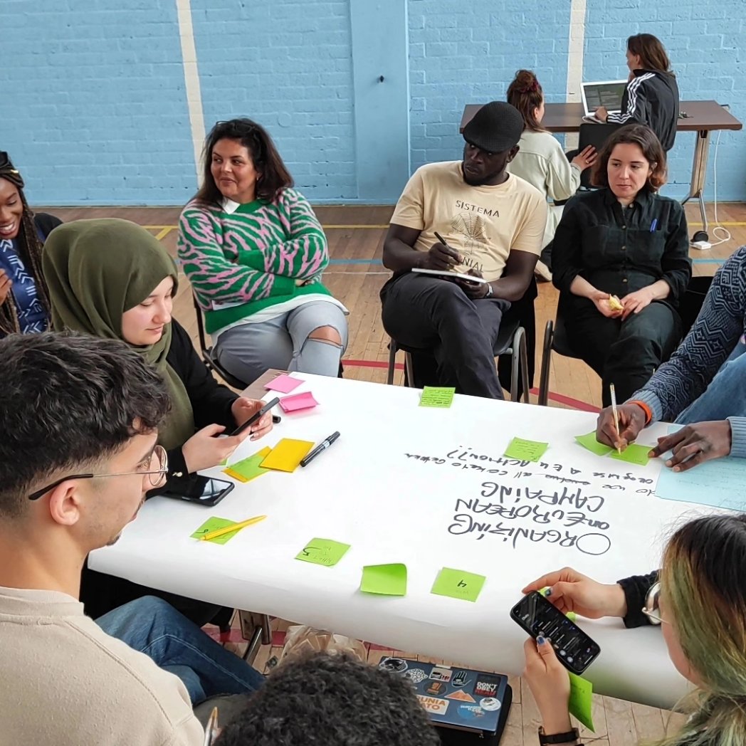 lucimlei's tweet photo. Este fin de semana estuve en la European Assembly Against Racism.
Hablamos sobre perspectiva migrante y antirracista en los medios, en la política y la cultura.
Emocionada por haber conocido a personas tan bonitas con las que seguir construyendo 🤎✊🏽
https://t.co/iMXKF2xrio https://t.co/Uj6nVZ2IVG