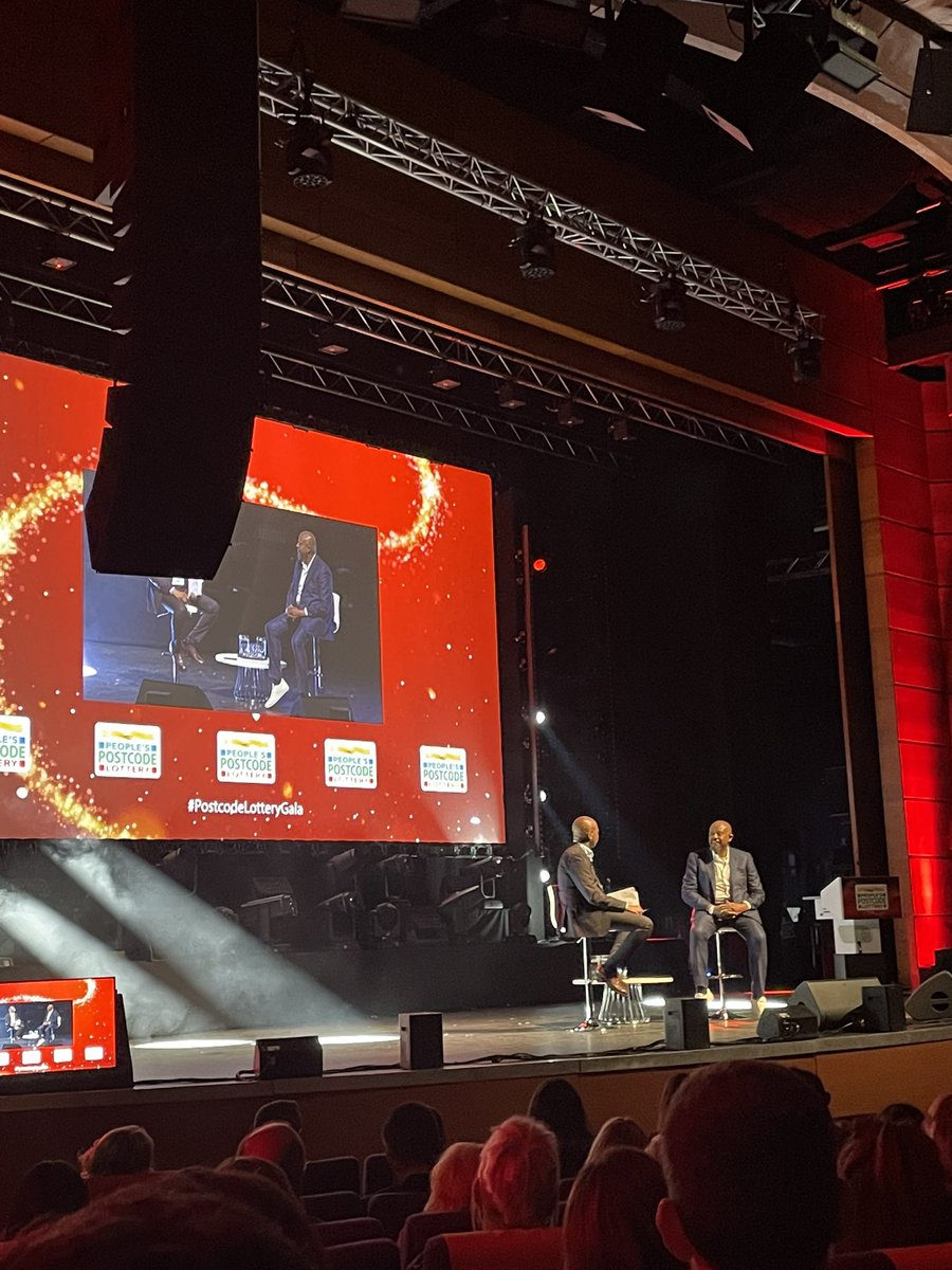 Honoured to be at <a href="/PostcodeLottery/">Postcode Lottery</a> #postcodelotterygala listening to the inspiring words from Forest Whitaker and sharing the celebrations with the amazing players and charities.