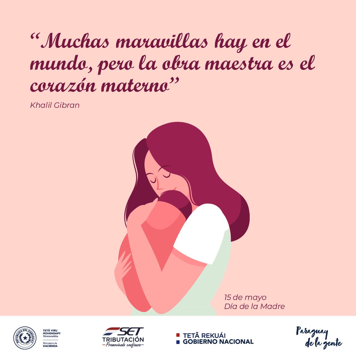 DNITpy's tweet photo. 💕 El amor de una madre es el amor más grande.

🌺 ¡Feliz día a todas las madres! 💟 https://t.co/Fblp02fgmk