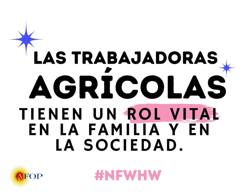 EPARegion4's tweet photo. Estamos colaborando con @AFOPHealth para la Semana Nacional de la Salud de las Mujeres Agrícolas de 2023. #NFWHW se celebrará del 14 al 20 de mayo de 2023. https://t.co/eBhkfD08l5