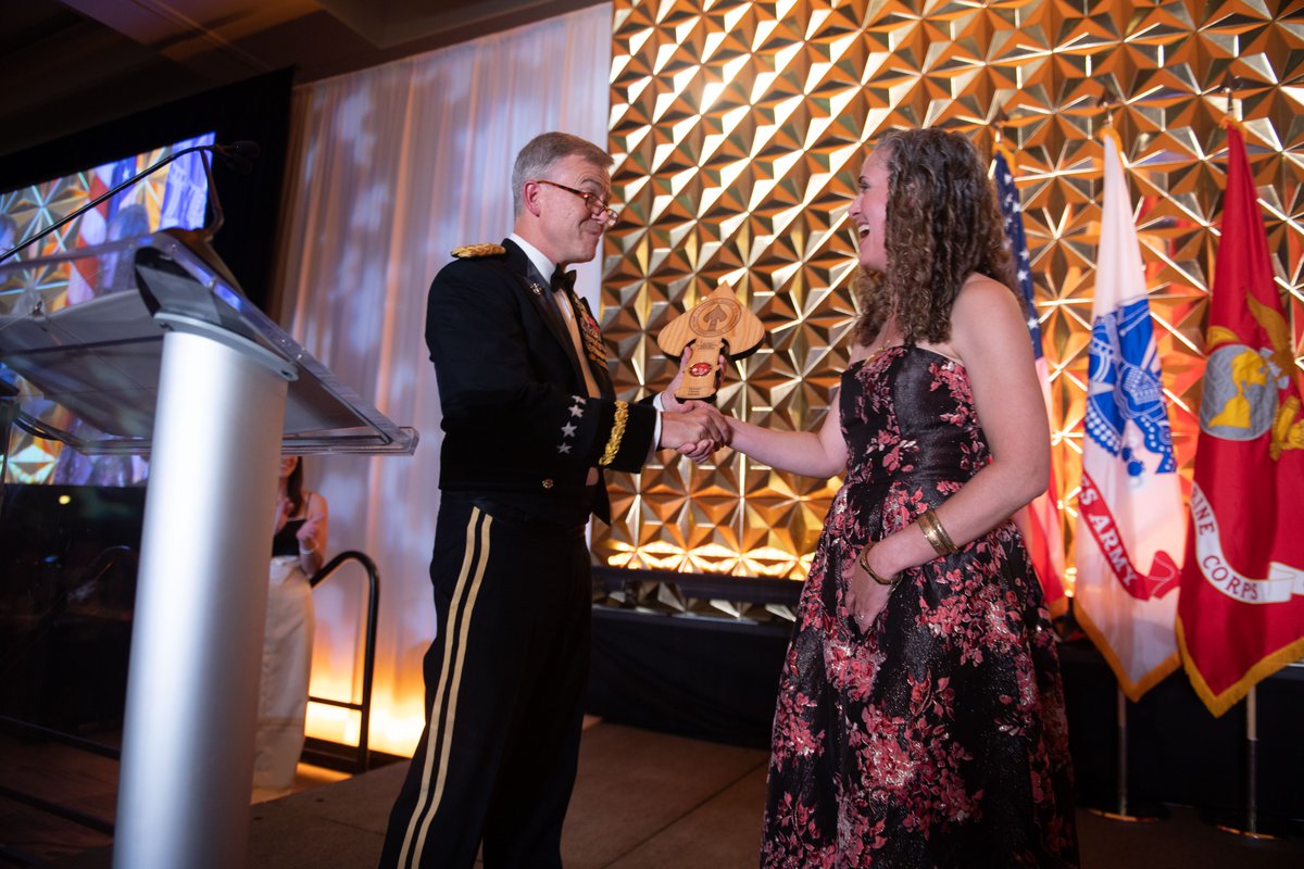 ODNIgov's tweet photo. Last week NCTC Director Christy Abizaid joined @USSOCOM as a keynote speaker for #SOFWeek2023  

We are incredibly thankful for the many talented and brave service members, their careers, and the great SOF community they represent. https://t.co/wJptgwYatj