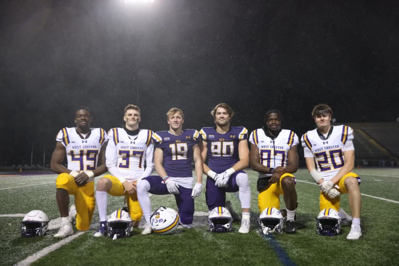 officialsigep's tweet image. SIX SigEps on the West Chester football team. Brothers played in the annual spring purple and gold game! 🟣 🟡

Know any other SigEp student-athletes? Tag us in their posts!