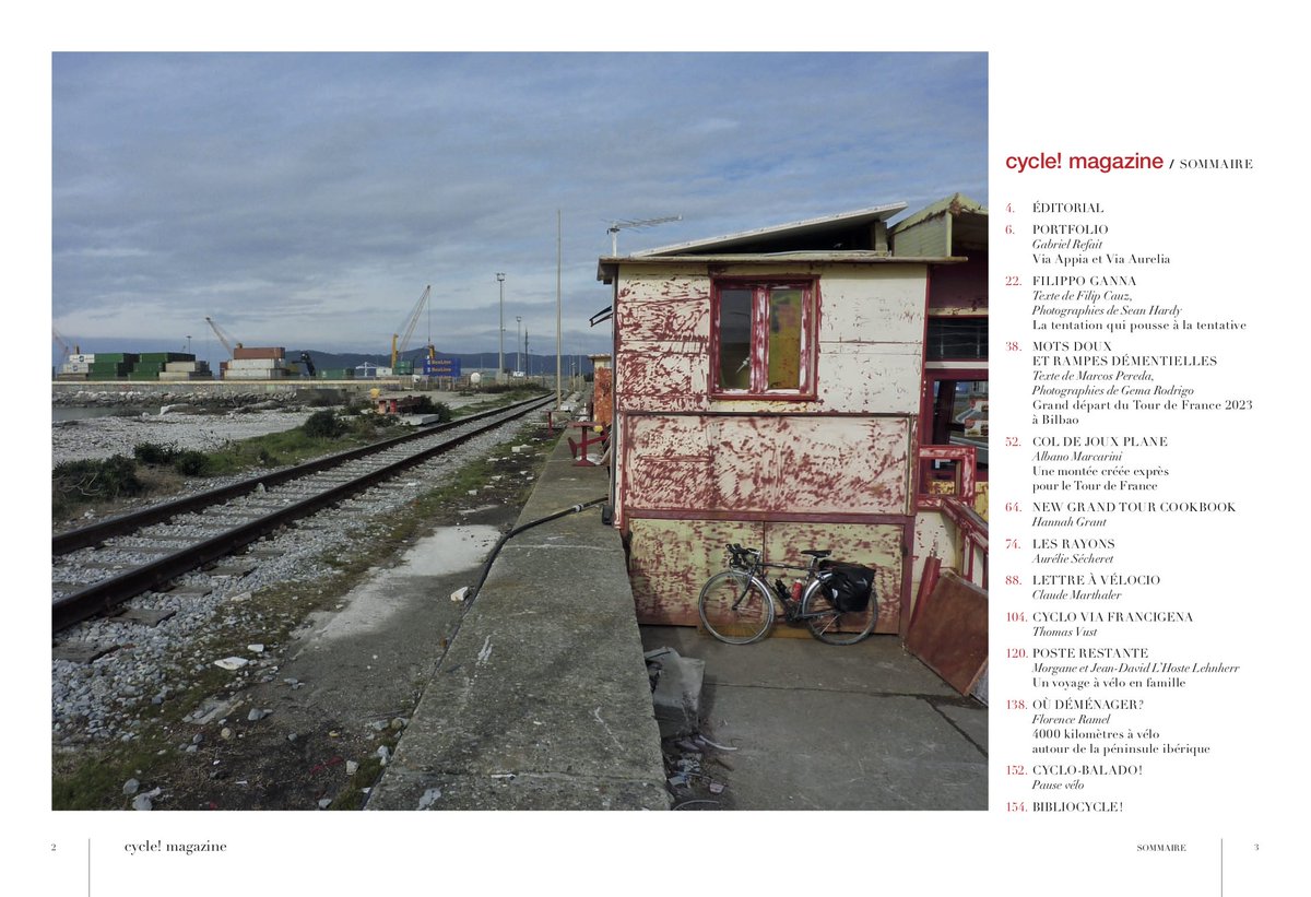 Le sommaire complet de cycle! magazine 21.
rossolis.ch/pdf/c!m21%20So…
Numéro 21 à paraître le 15.06.2023.

Pour une précommande:
cyclemagazine.bigcartel.com/product/c-21