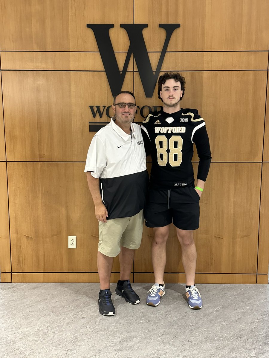 Had a great visit this week with Wofford thank you to all the coaches for allowing me to be there!! <a href="/Wofford_FB/">Wofford Football</a> <a href="/Coach_romero18/">Dane Romero</a> <a href="/fbcoach423/">Kraig Campbell</a> <a href="/WatsonShawn1/">Shawn Watson</a> <a href="/CoachBridges10/">D. Bridges</a>
@BryanEllisGS <a href="/RidgelandHSFtbl/">Ridgeland Panthers Football</a>
<a href="/ChadSimmons_/">ChadSimmons</a> @Mansell247
<a href="/JeremyO_Johnson/">Jeremy Johnson</a>