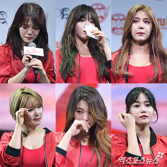 aoaluvme's tweet photo. deleted mv for the underboob slip, blurring of a car brand on the mv, the apology for forgetting historical figures, music bank's mistake on may 29, 2016 winner, abrupt ending of music show promotions after 2 weeks, all of that and they still stayed at #1 on multiple charts! https://t.co/uyg3FRxk6i