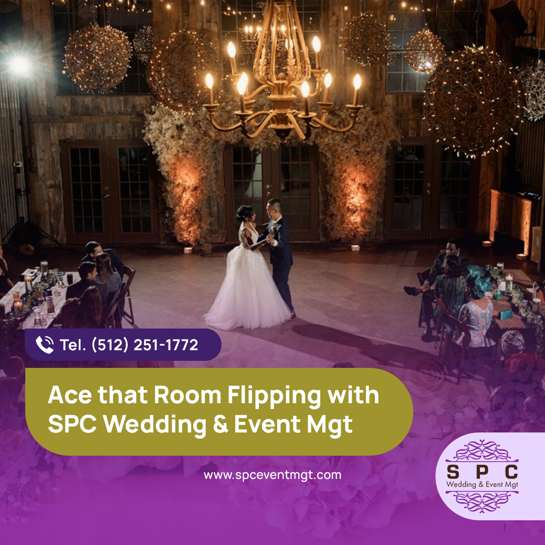 spceventmgt's tweet photo. A successful room flip for your #wedding requires careful #planning and attention to detail. If you’re planning to flip rooms to maximize space, time, and finances on your #bigday, this blog post is for you! Read here https://t.co/ctvE7YJaRj. #weddingplanning #eventmanagement https://t.co/u5dXlHuXaz