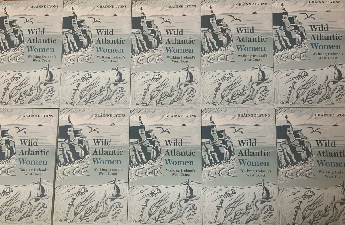 It's publication day for WILD ATLANTIC WOMEN the debut by @grainne_lyons 🥳Walking along Ireland's west coast in the footsteps of eleven pioneering Irish women, Gráinne's tale is inspiring, engaging and thought-provoking.