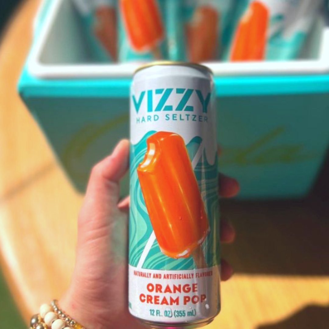 Molson Coors Beverage Company (@molsoncoors) on Twitter photo Today's the day! <a href="/vizzyseltzer/">Vizzy Hard Seltzer</a>'s Orange Cream Pop officially hits store shelves!
📸 theyardon3rd on IG Today's the day! <a href="/vizzyseltzer/">Vizzy Hard Seltzer</a>'s Orange Cream Pop officially hits store shelves!
📸 theyardon3rd on IG