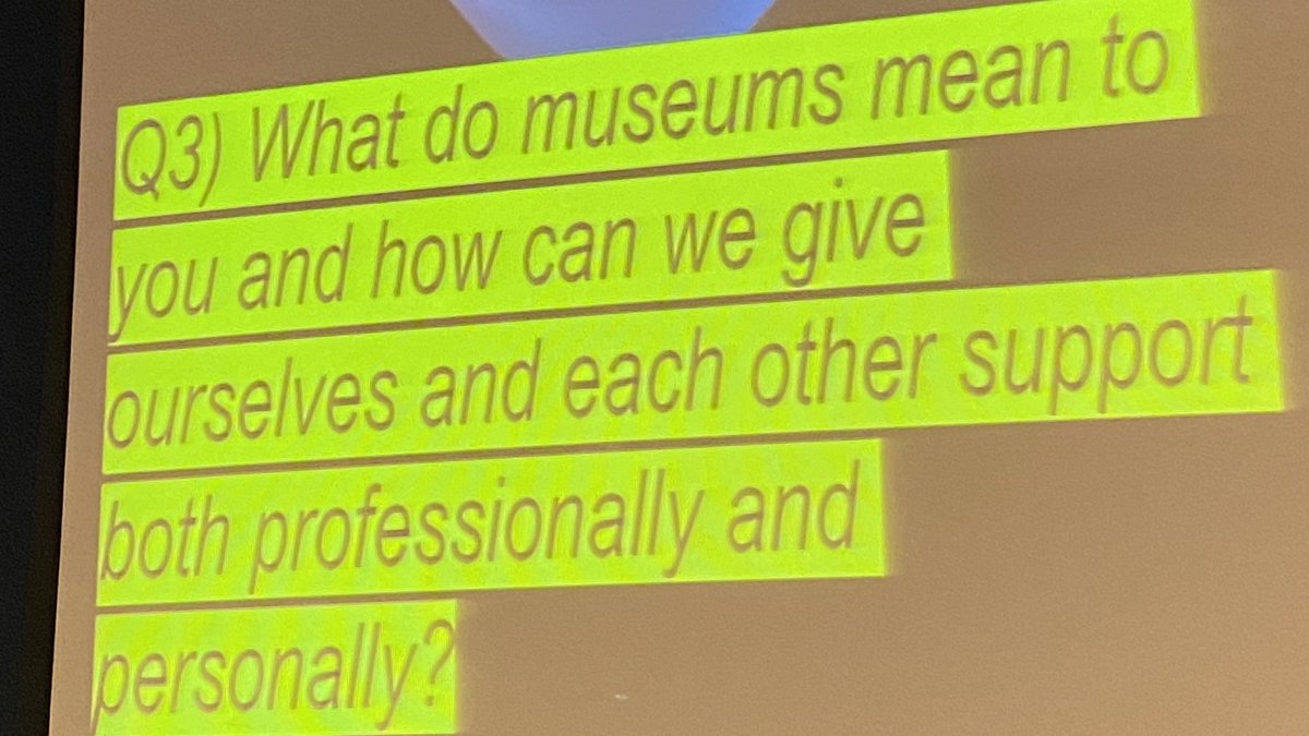 #SMF2023 Great question - if you can’t answer this question maybe you are in the wrong sector. 🤓❤️